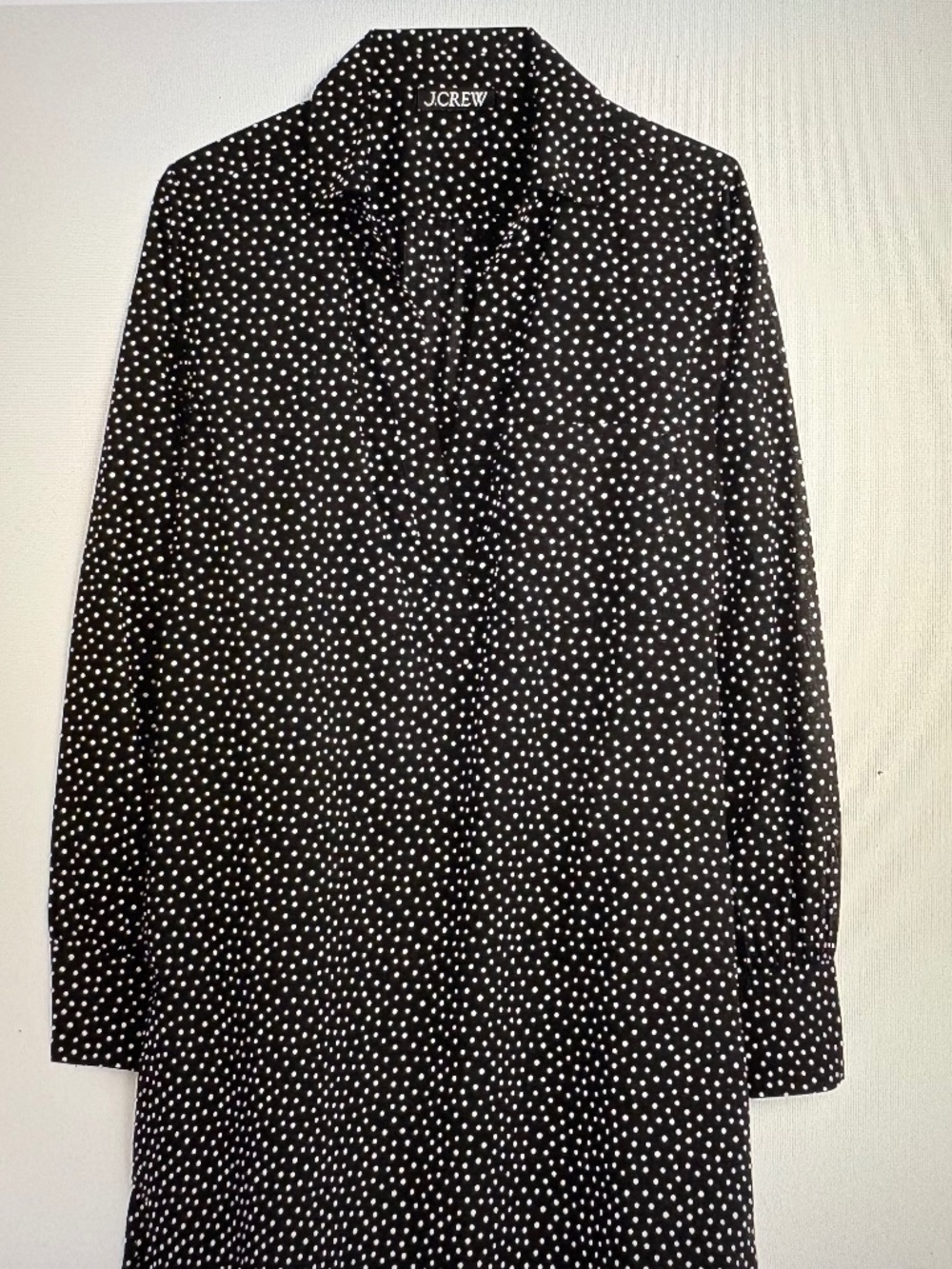 NWT J Crew Relaxed-fit shirt-dress in cotton voile